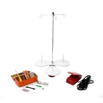 Overloque Gn1 Semi Industrial Vermelha Com Mesa 220v