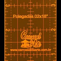 Régua Patchwork 2x18 Polegadas