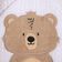 Toalha De Banho Soft Capuz Bordado Urso Ted Papi