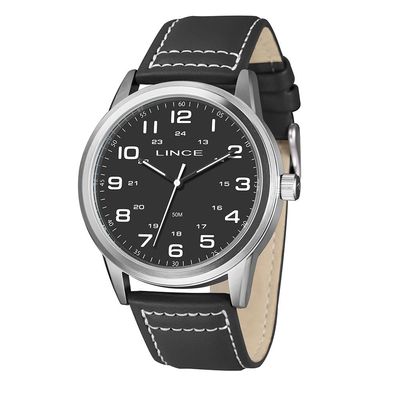 Relógio Lince Masculino Ref: Mrch286l46 P2pb Casual Prateado