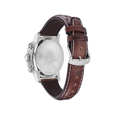 Relógio Citizen Masculino Ref: Ca0648-09l Solar Prateado Cronógrafo Eco-Drive