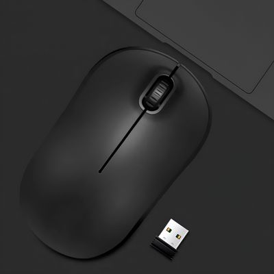 Mouse Óptico Wireless Sem Fio USB 2,4 GHz Escritório | Ergonômico – 3 Botões