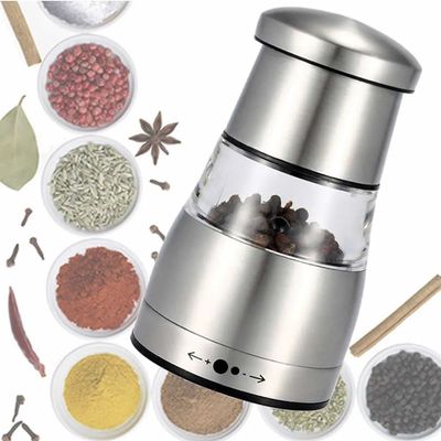 Mini Moedor Manual Pimenta Ou Sal Em Aço Inox