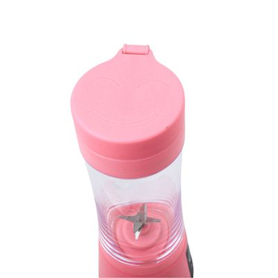 Mini Liquidificador Juice Cup Portátil Elétrico Rosa