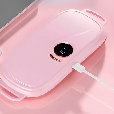 Massageador Térmico Abdominal com Vibração Branco