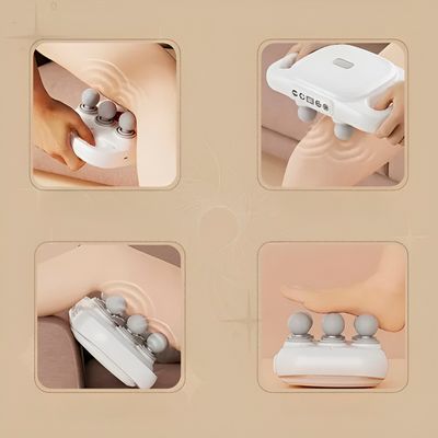 Massageador Corporal Elétrico 6 Cabeças Recarregável