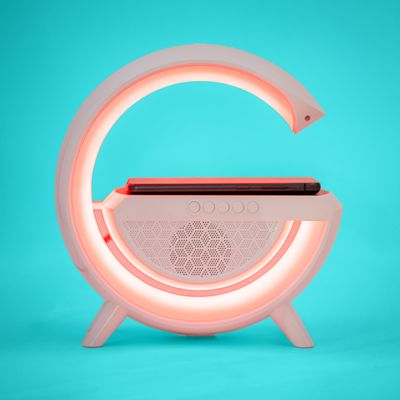 Caixa De Som Bluetooth Carregamento Indução