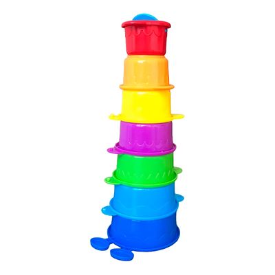 Brinquedo Centopeia Encaixável Infantil – Estimula Coordenação, Criatividade e Percepção Visual 7 Peças