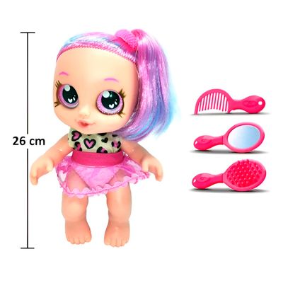 Brinquedo Boneca Fashion Cabelo Colorido Estilosa – Criativo e Divertido para Crianças +3 anos