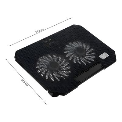 Base Suporte Resfriador Notebook 2 Coolers