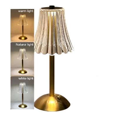 Abajur Vintage LED com Toque