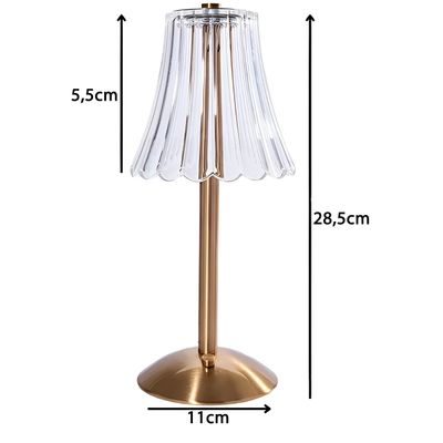 Abajur Vintage LED com Toque