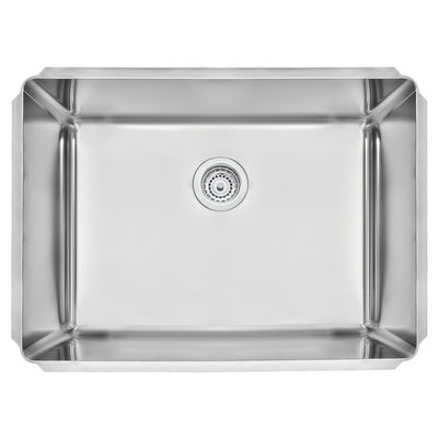 Cuba Profissional de embutir Tramontina Dritta Pro em Aço Inox com Acabamento Scotch Brite 70x50 cm
