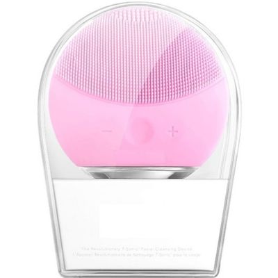 Limpeza Facial Profissional Massageador Luxo Beleza - Limpeza Profunda com Tecnologia T-Sonic | Cor:Rosa