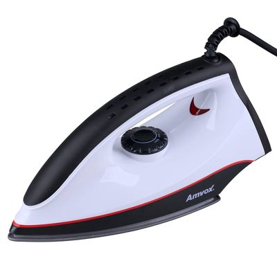 Ferro de Passar Roupa a Seco Amvox AF 1907 Branco 127V