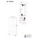 Guarda-roupa Infantil 62cm 2 Portas E 2 Gavetas Encanto Multimóveis Mp4446 Branco/off White Branco/off White