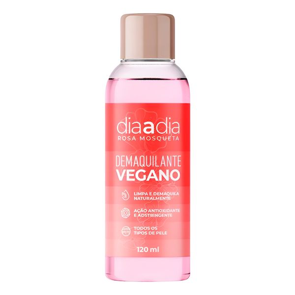 Demaquilante Bifásico Vegano 120ml – Remove Maquiagem Pesada, Hidrata e Não Agride a Pele