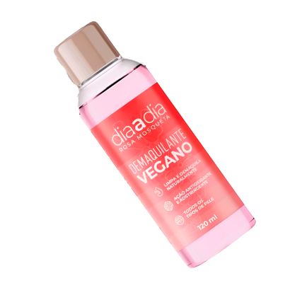 Demaquilante Bifásico Vegano 120ml – Remove Maquiagem Pesada, Hidrata e Não Agride a Pele