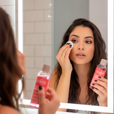 Demaquilante Bifásico Vegano 120ml – Remove Maquiagem Pesada, Hidrata e Não Agride a Pele