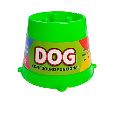Comedouro Alto Funcional Lento Plástico