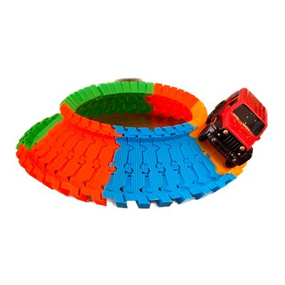 Carrinho com Pista Articulada – Diversão e Criatividade para Crianças | A Pilha Infantil