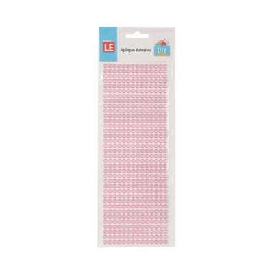 Adesivo Strass Le 6mm com 504 Unidades - Item Sortido