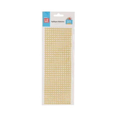 Adesivo Strass Le 6mm com 504 Unidades - Item Sortido