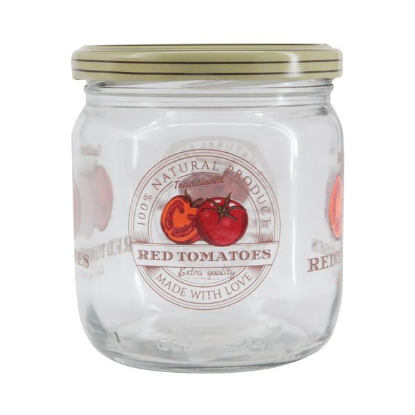 Pote de Vidro com Tampa Le Tomato Transparente 425ml Pote de Vidro com Tampa Le Tomato Transparente 425ml