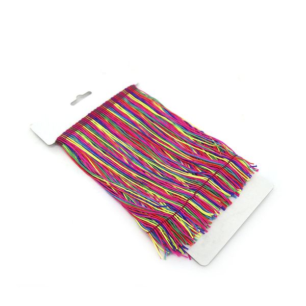 Passamanaria Franja Poliamida 20cm com 1m Multicolor Passamanaria Franja Poliamida 20cm com 1m Multicolor