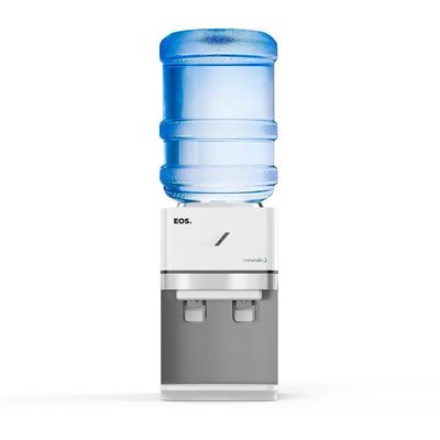 Bebedouro De água Garrafão Bombona Galão De Mesa Mineralle Compressor Branco Ebc01b 127v - Eos 127v