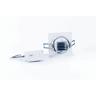 Luminária Spot Led 5w Bidirecional 6500k Quadrado Bivolt
