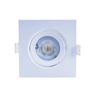 Luminária Spot Led 5w Bidirecional 6500k Quadrado Bivolt