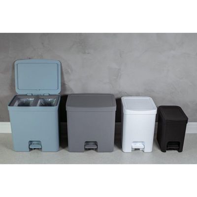 Lixeira Com Pedal Trium 6 L Preto Ou