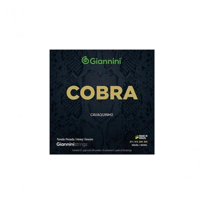Encordoamento Cavaquinho Aço Pesada Cobra Gescp
