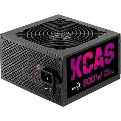 Fonte Gamer Atx Aerocool Kcas 800w 80 Plus Apfc