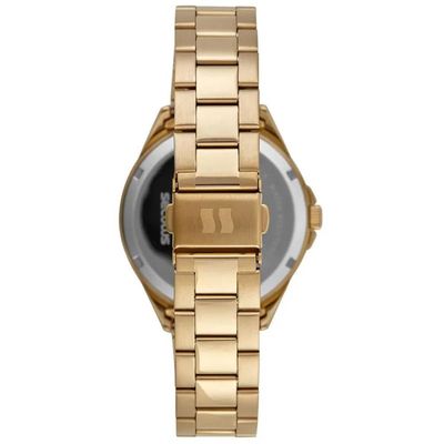 Relógio Seculus Feminino Ref: 77346lpsvds4 Fashion Crâmica Dourado