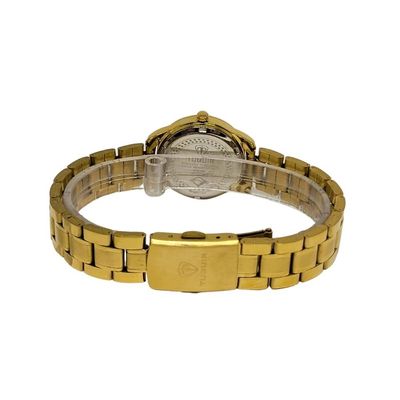Relógio Tuguir Feminino Ref: Tg30388 Dourado Estojo Porta Jóias
