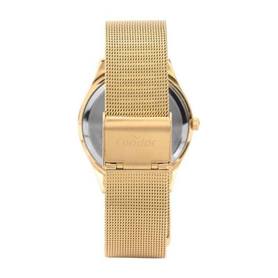 Relógio Condor Feminino Ref: Co2035nsu/4x Casual Mesh Dourado