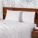 Jogo de Cama Lençol King Conforto Percal 300 Fios 4 Peças - Branco