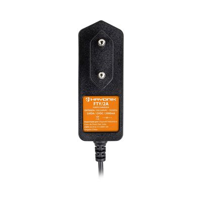Fonte Chaveada Hayonik FTY/2A P/ Teclado Yamaha 12VDC - FT0096