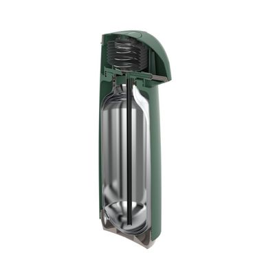 Garrafa Térmica Tramontina Exata em Plástico Verde com Ampola de Vidro 1,8 L