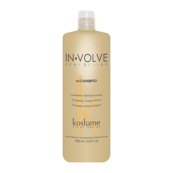 Condicionador In Volve Semi Di Lino Nu3 Gllendex 1000ML