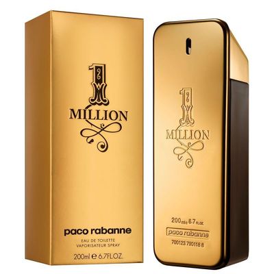 Perfume-1-million Eau De Toilette Paco-rabanne Masculino 200ml