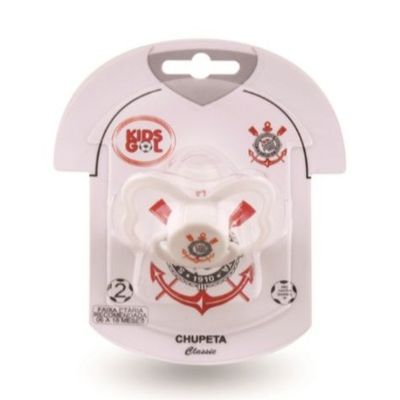 Chupeta Corinthians Classic Orto S2 Kids Gol