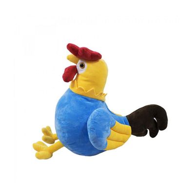 Galo de Pelúcia Em Pé Azul 34cm