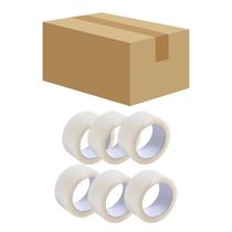 72 Rolos Fita Adesiva Transparente 45 X 40m Bol (caixa Fechada)