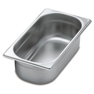 Kit 4 Cubas Gastronomica Inox GN 1/3 x 100mm (325x176mm) - Brasinox