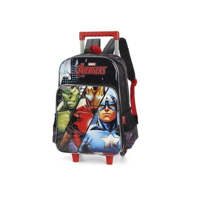 Mochila De Rodinhas Avengers Vermelho Maxlog Ic39766ag0400un