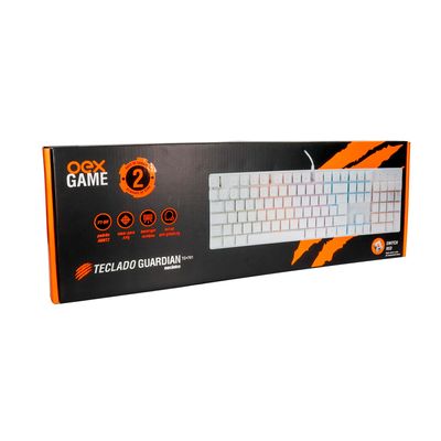 Teclado Mecânico Gamer Guardian TC701 Switch Red OEX GAME