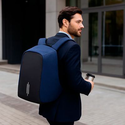 Mochila Reforçada Anti Furto Notebook Unissex